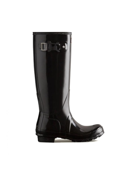 헌터 FW24 Original Tall gloss Black boots WFT1000RGLBLK Black