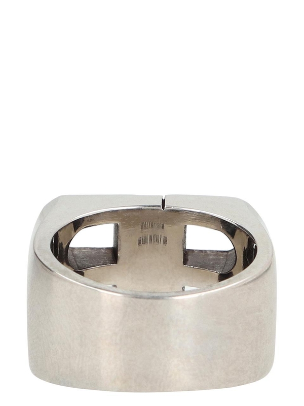 발렌시아가 FW24 Pitbull Silver ring 792874J8300_0911 silver