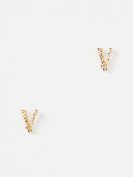 베르사체 FW24 Versace brass earrings DG27911DJMT 3J000 Gold