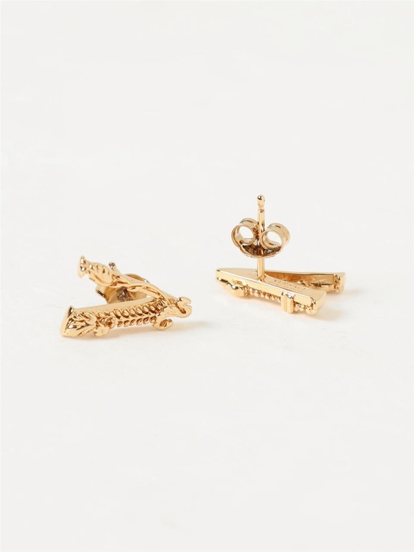 베르사체 FW24 Versace brass earrings DG27911DJMT 3J000 Gold