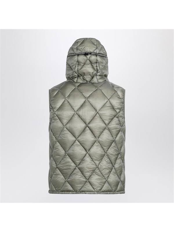 로아 FW23 ROA Grey padded hooded waistcoat RBMW035FA17NY Grey