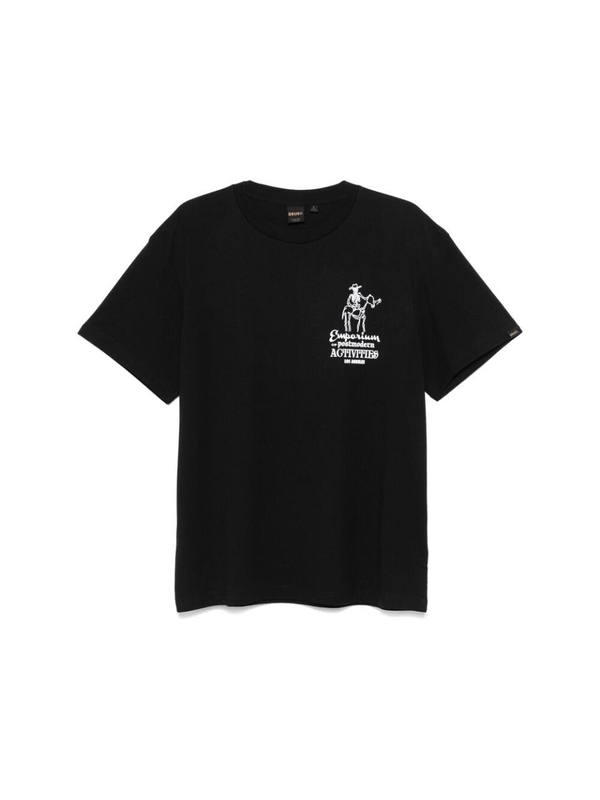 데우스 엑스 마키나 FW24 T-shirt Deus DMF241716D LA ADDRESS BLACK BLACK