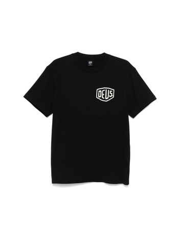 데우스 엑스 마키나 FW24 T-shirt Deus DMF241747D FRONTAGE BLACK BLACK