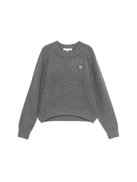 메종키츠네 FW24 Sweater Maison Kitsune LW00814KT1093  MGRME GREY