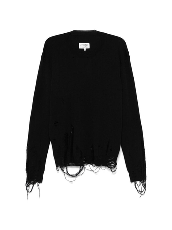 MM6 FW24 Sweater Mm6 M13070 SH2HL0016 900 BLACK