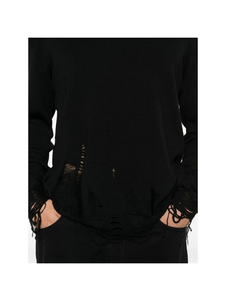 MM6 FW24 Sweater Mm6 M13070 SH2HL0016 900 BLACK