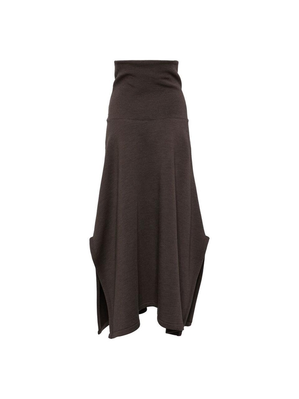 르메르 FW24 Skirt Lemaire SK1038 BR494 LJ102 BROWN