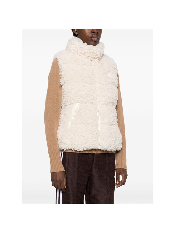 몽클레르 FW24 Waistcoat Moncler 89AQP 1A001-64 033 NEUTRALS