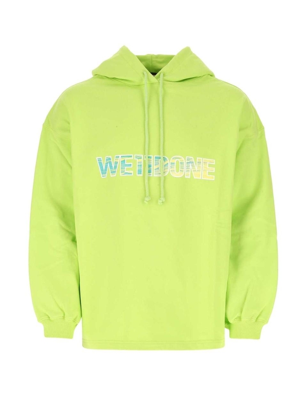 웰던 FW21 WE11 DONE SWEATSHIRTS WDTP519500L LIME LIME