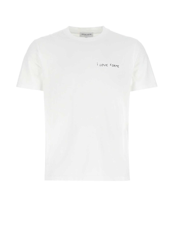 메종라비쉬 SS21 LABICHE HOUSE T-SHIRT LMHTILOVEFORME WHITE White