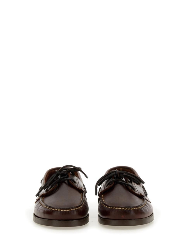 파라부트 FW24 MOCCASIN BARTH 780001_AMERICA BROWN