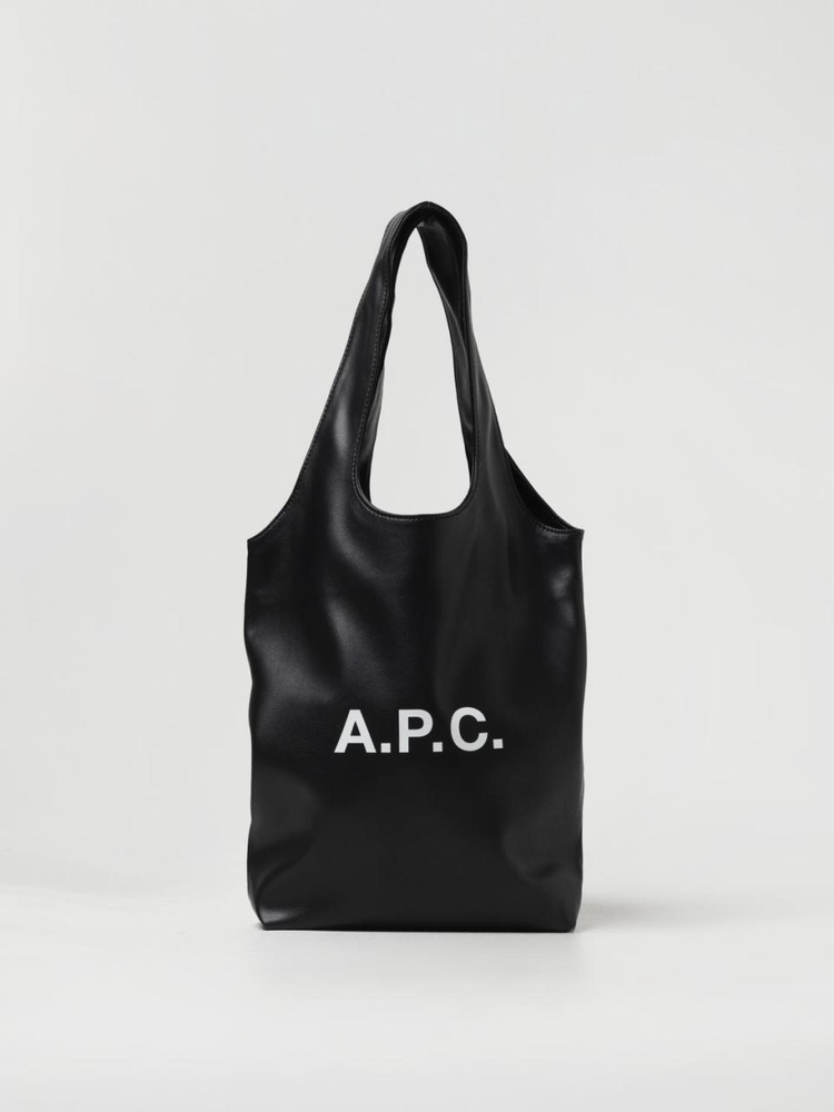 아페쎄 FW24 Ninon APC Synthetic Leather Bag PUAATM61861 LZZ Black