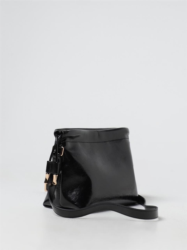 아페쎄 FW24 Ninon APC recycled leather bag PUABRF61582 LZZ Black