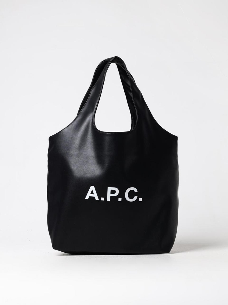 아페쎄 FW24 Ninon APC Synthetic Leather Bag PUAATM61565 LZZ Black