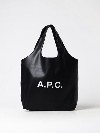 아페쎄 FW24 Ninon APC Synthetic Leather Bag PUAATM61565 LZZ Black