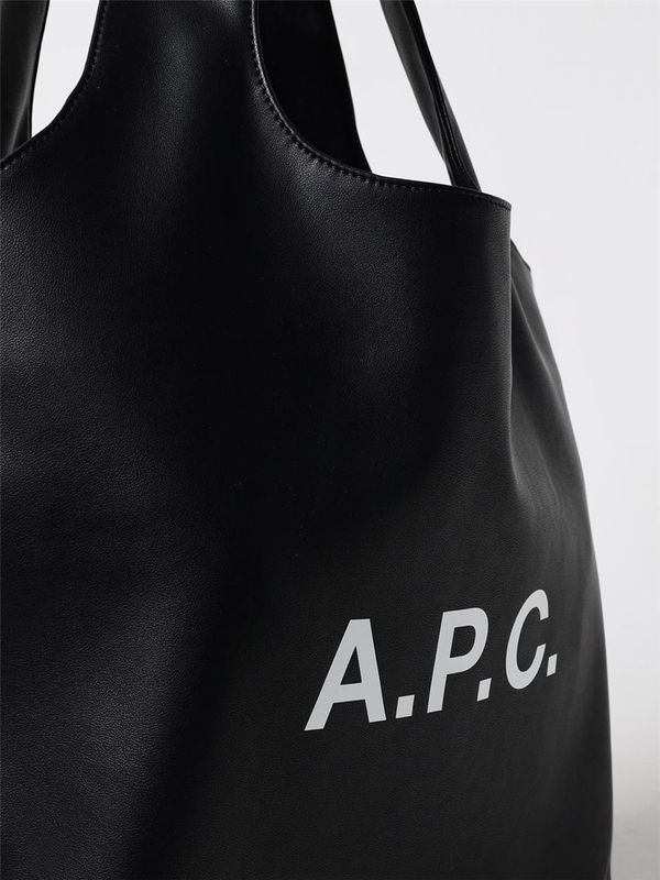 아페쎄 FW24 Ninon APC Synthetic Leather Bag PUAATM61565 LZZ Black