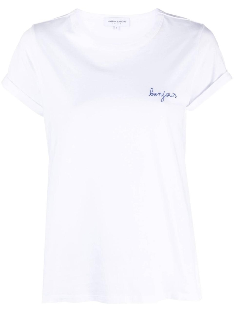 메종라비쉬 FW24 MAISON LABICHE T-shirts and Polos White RWPOITOUBJRWHITE White