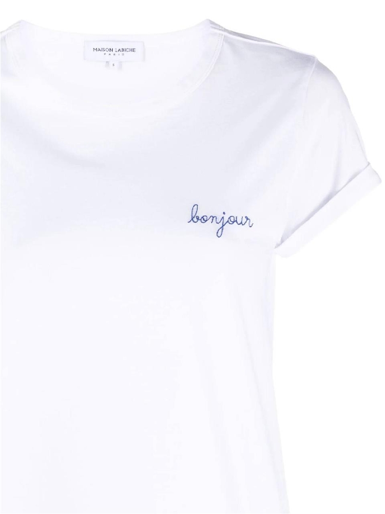 메종라비쉬 FW24 MAISON LABICHE T-shirts and Polos White RWPOITOUBJRWHITE White