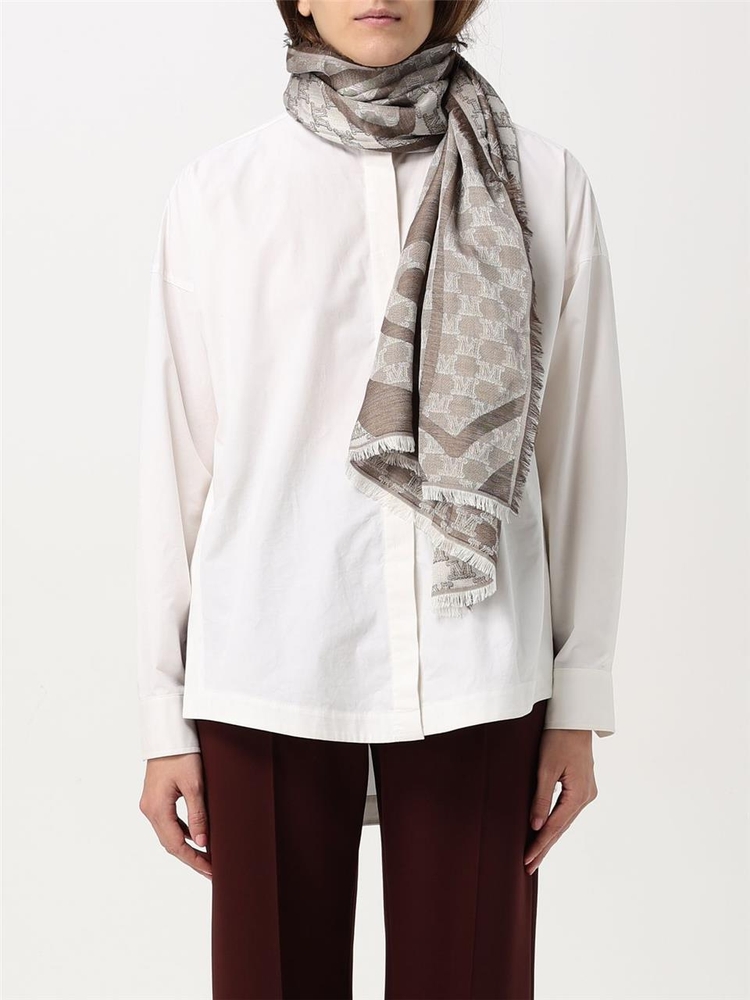 막스마라 FW24 Max Mara womens scarf 2424546011600 002 Camel