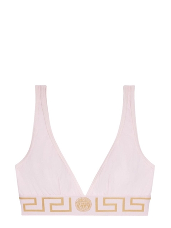 베르사체 FW23 BRALETTE WITH GREEK BORDER AUD01047_A2327411PB90 PINK