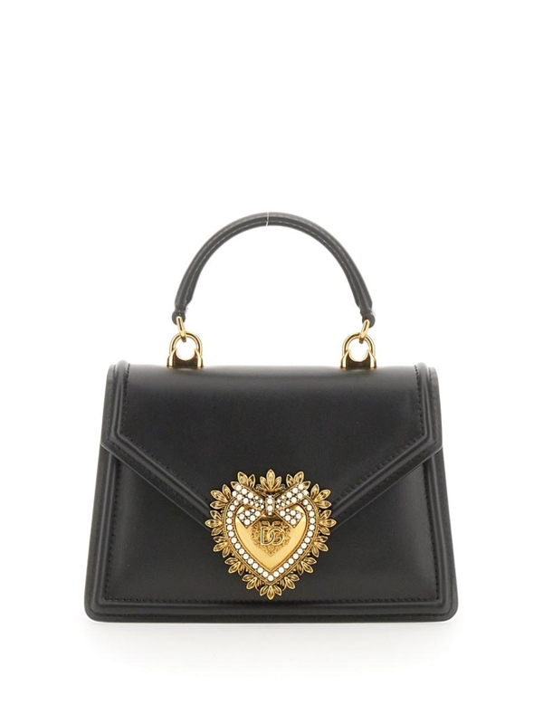 돌체앤가바나 FW24 DEVOTION BAG SMALL BB6711_AV89380999 BLACK