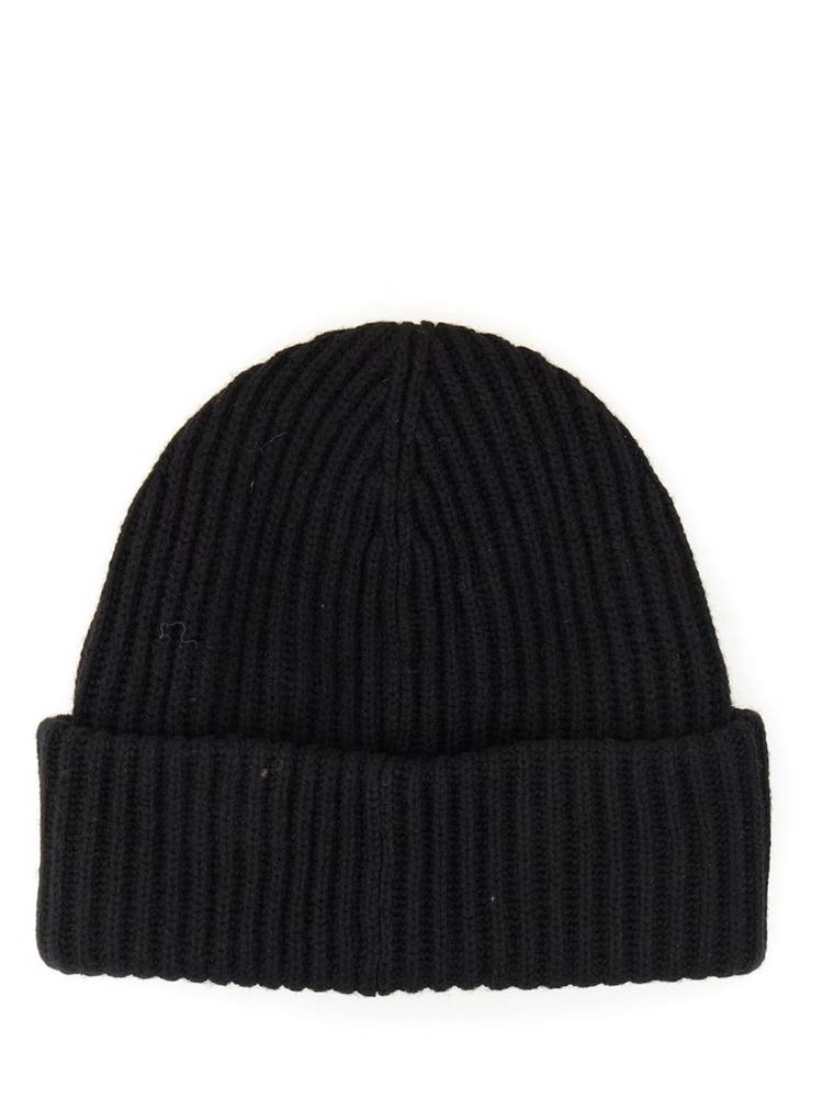 가니 SS24 BEANIE HAT A4429_099 BLACK