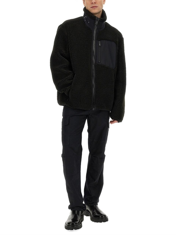 무스너클 FW23 SAGLEK ZIPPER UP JACKET M32MS618_292 BLACK