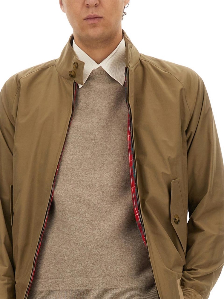 바라쿠타 FW24 G9 HARRINGTON JACKET BRCPS0001_BCNY1710 BEIGE