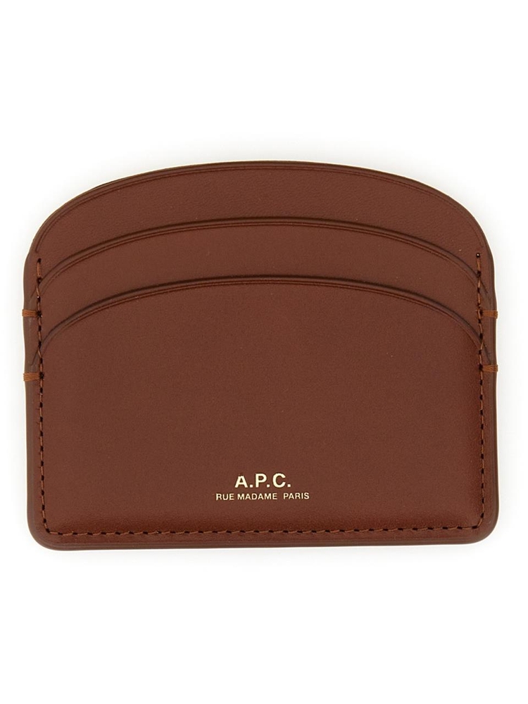 아페쎄 FW22 DEMI LUNE CARD HOLDER PXAWVF63270_CAD BUFF