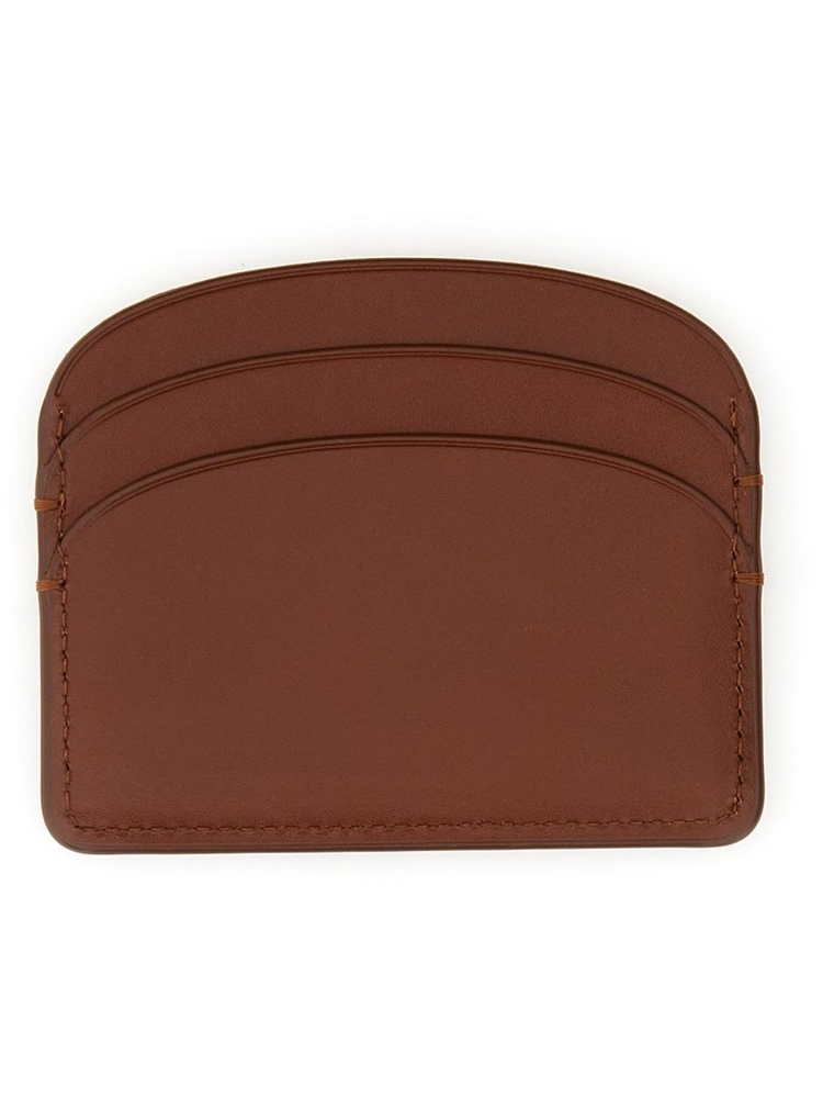 아페쎄 FW22 DEMI LUNE CARD HOLDER PXAWVF63270_CAD BUFF