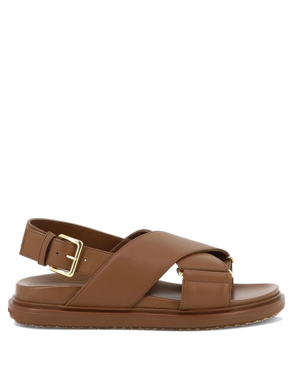 마르니 SS25 Sandals FBMS015701P361400M30 Brown