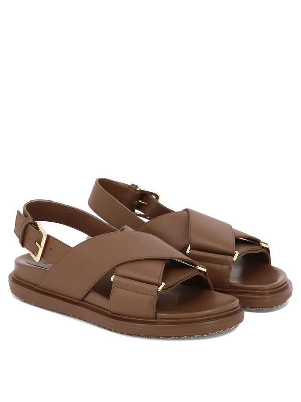 마르니 SS25 Sandals FBMS015701P361400M30 Brown