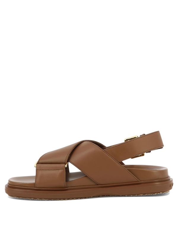 마르니 SS25 Sandals FBMS015701P361400M30 Brown