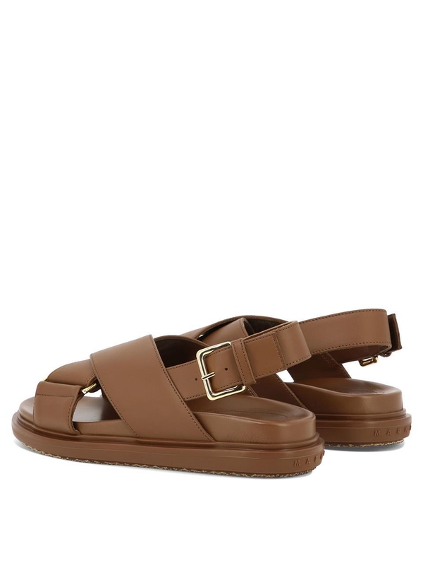 마르니 SS25 Sandals FBMS015701P361400M30 Brown