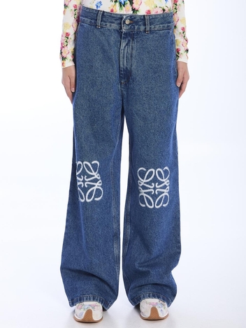 로에베 SS25 Anagram jeans S359Y11XBQ_5320 BLUE