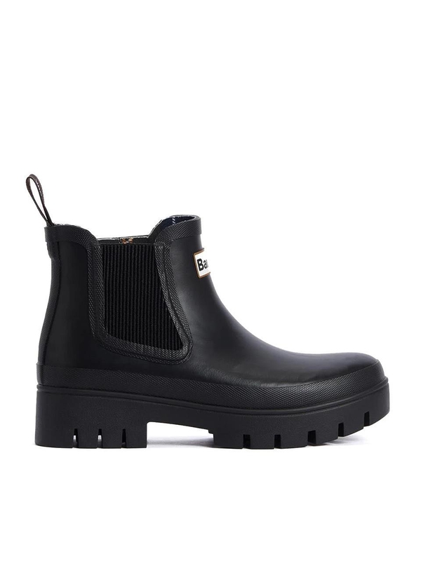 바버 FW24 Chelsea Welly Boot Black LRF0100BK11 Black