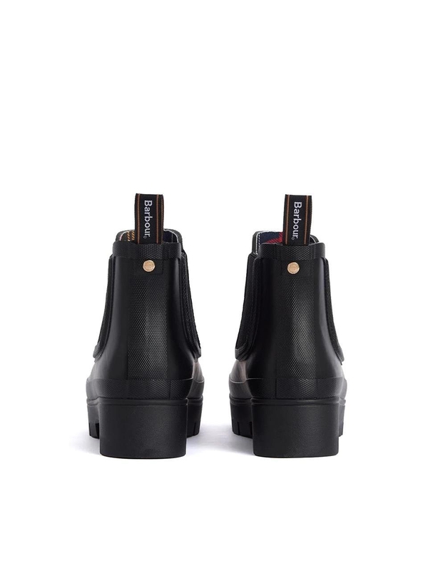 바버 FW24 Chelsea Welly Boot Black LRF0100BK11 Black