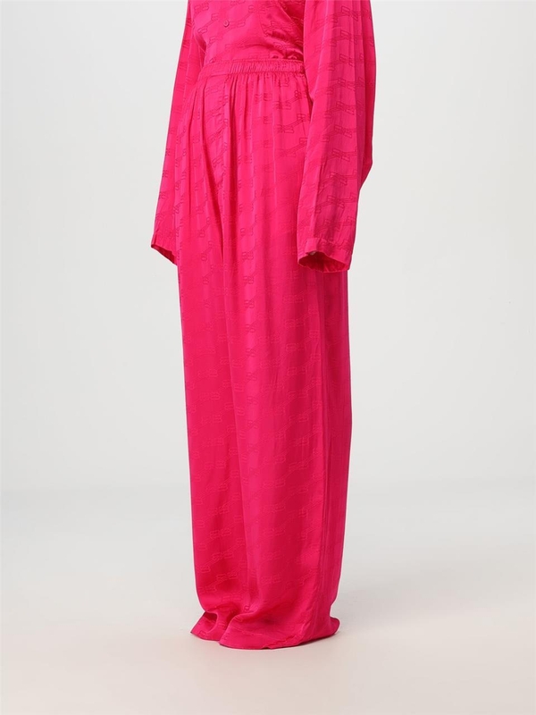 발렌시아가 FW24 Balenciaga womens trousers 681822TMO68 5510 Fuchsia