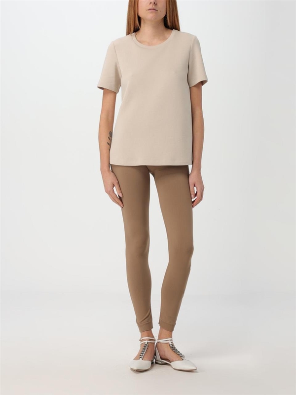 S 막스마라 FW24 Leggings con logo s Max Mara 2429816011600 008 Camel