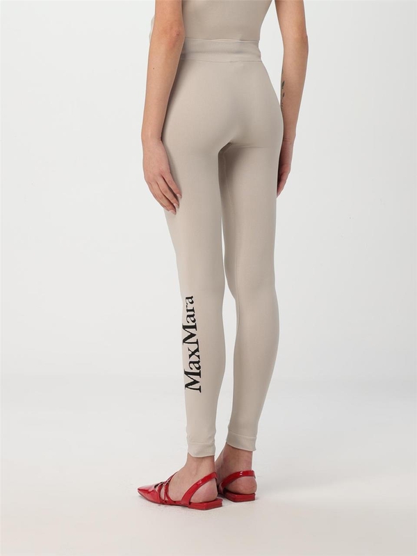 S 막스마라 FW24 Leggings con logo s Max Mara 2429816011600 011 Cream