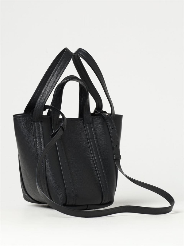 발렌시아가 FW24 Balenciaga Everyday N/S Grained Leather Bag 67279315YUN 1090 Black