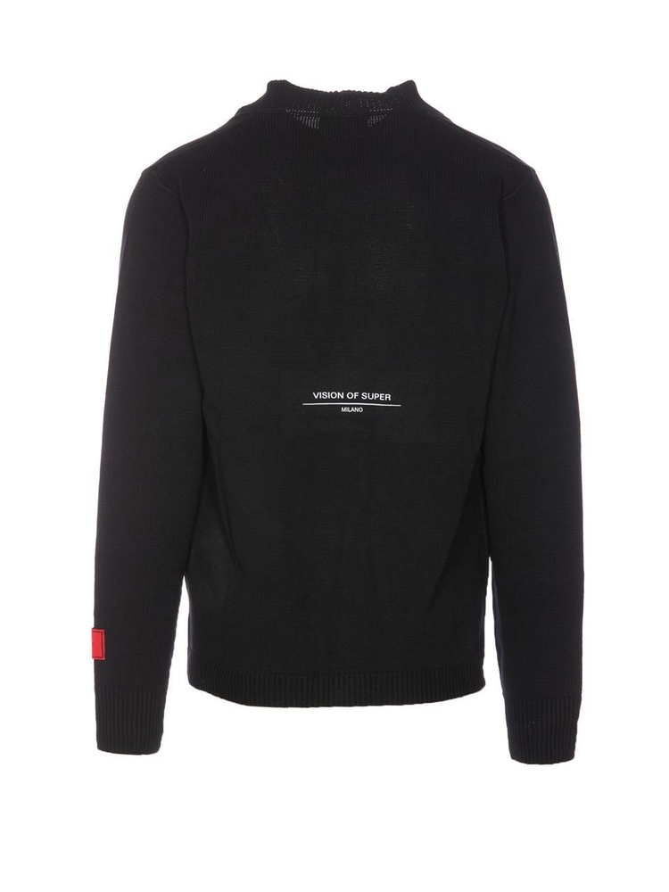 비전 오브 슈퍼 FW24 Vision of Super Sweaters Black VS01200BLACK Black