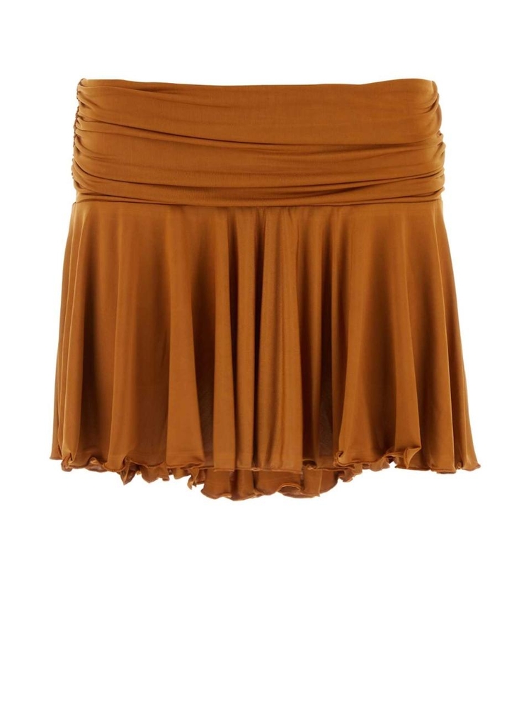 기마구아스 SS24 GIMAGUAS SKIRTS DISCOMINISKIRT BRONZE Camel