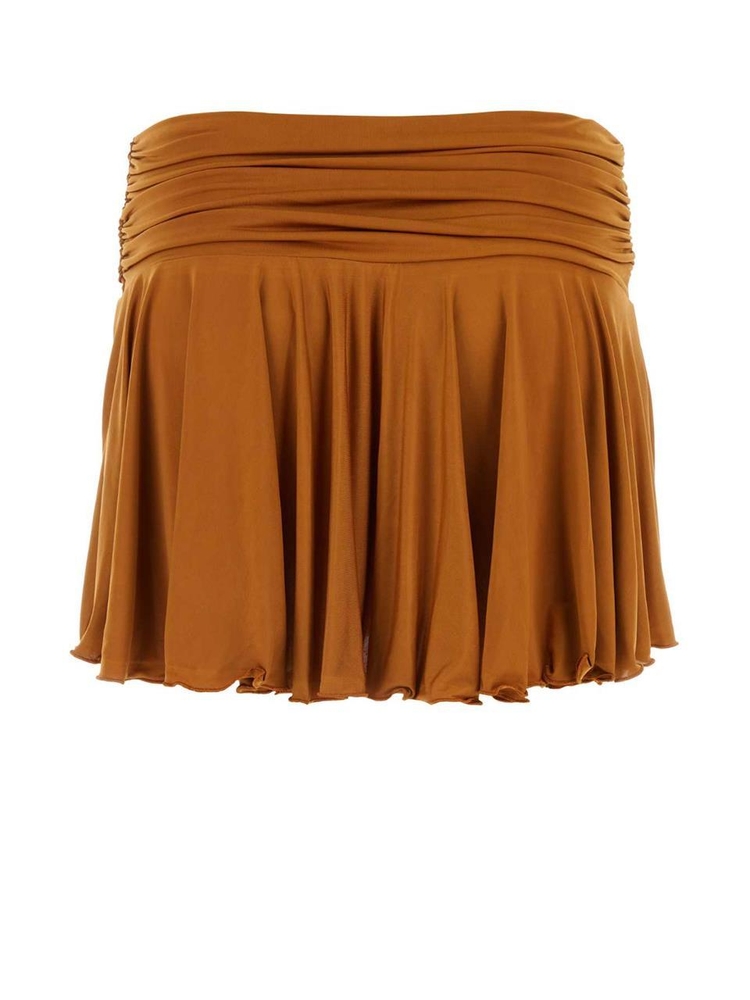 기마구아스 SS24 GIMAGUAS SKIRTS DISCOMINISKIRT BRONZE Camel