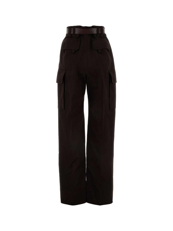 생로랑 SS24 SAINT LAURENT TROUSERS 789857Y9I29 2017 Black