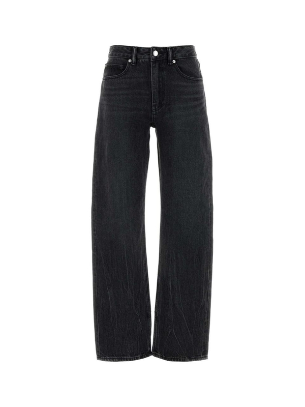 알렉산더 왕 FW24 ALEXANDER WANG JEANS 4DC4244475 015 Grey