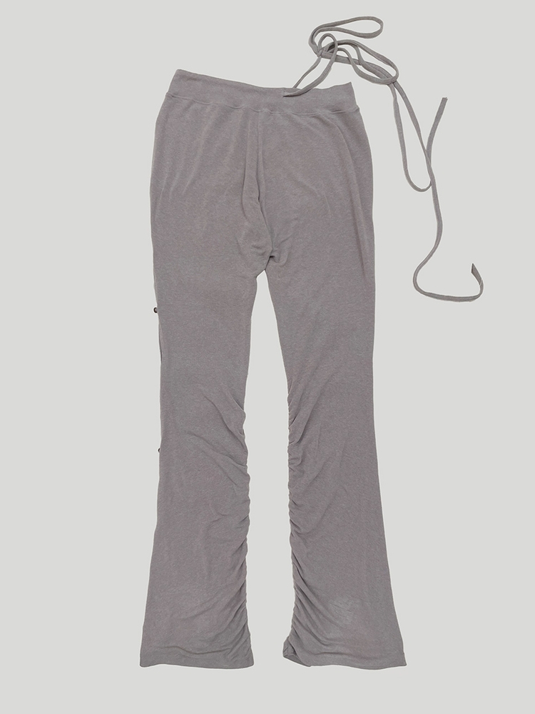 WOOL SINGLE BUTTON PANTS