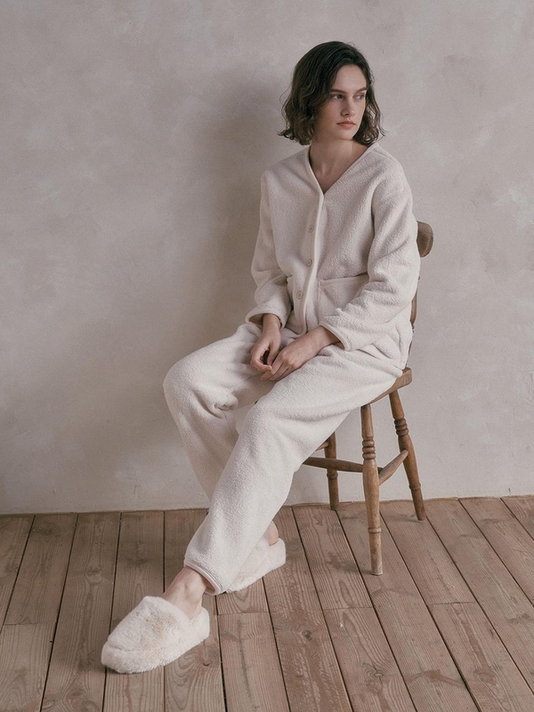 MJ_Pocket loose two piece pajamas_3color