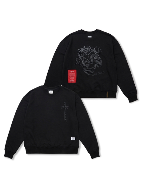 sus Oversized Crewneck Black