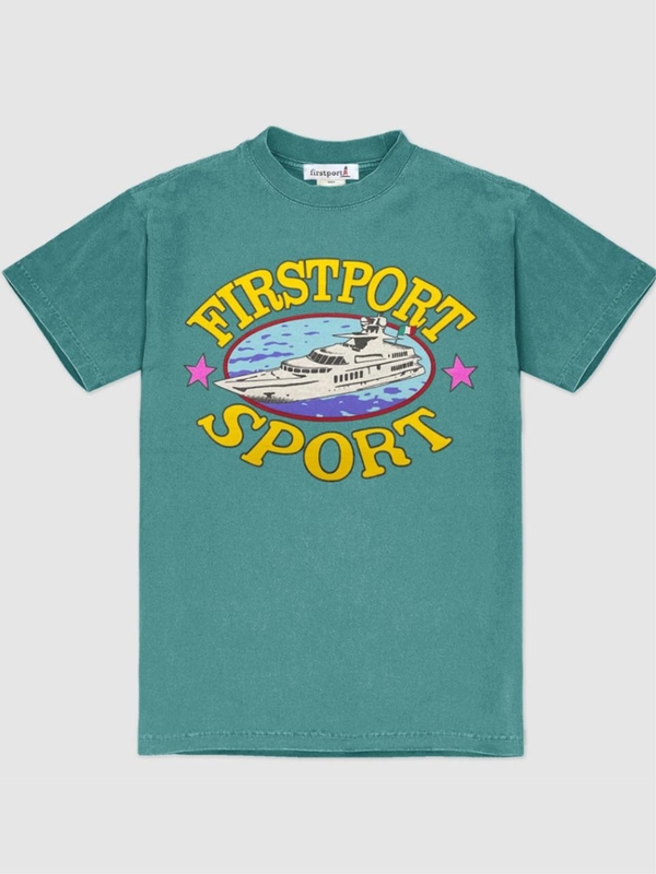 [FIRSTPORT] Firstport Watersport T-shirt - Emerald